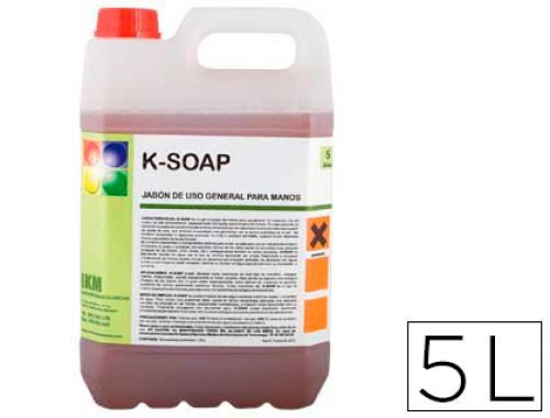 Gel para limpeza de maos 5 l , Ikm , 57155 , 8435323800204